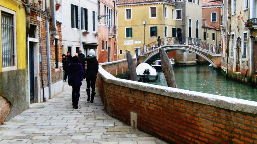 Walk Along The Venetian Canals