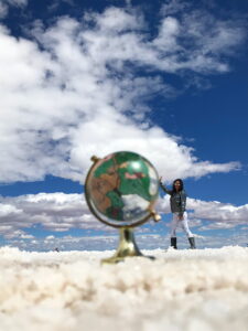Salt Flats Globe - Sara Roccisano