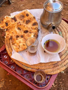 Woodfired Bread & Tea a Local Market - Mirleft- Jessie Innis