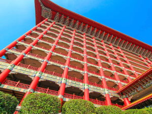 The iconic Grand Hotel in Taipei, Taiwan