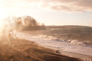 Kits Beach Windy Day - Tazim Damji